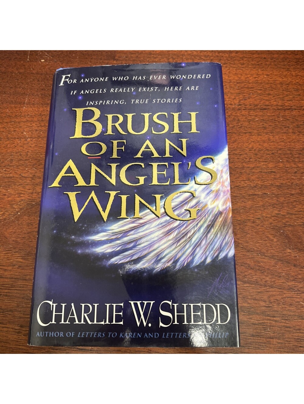 Brush of an Angel's Wing by Charles W. Shedd (1994, Hardcover)